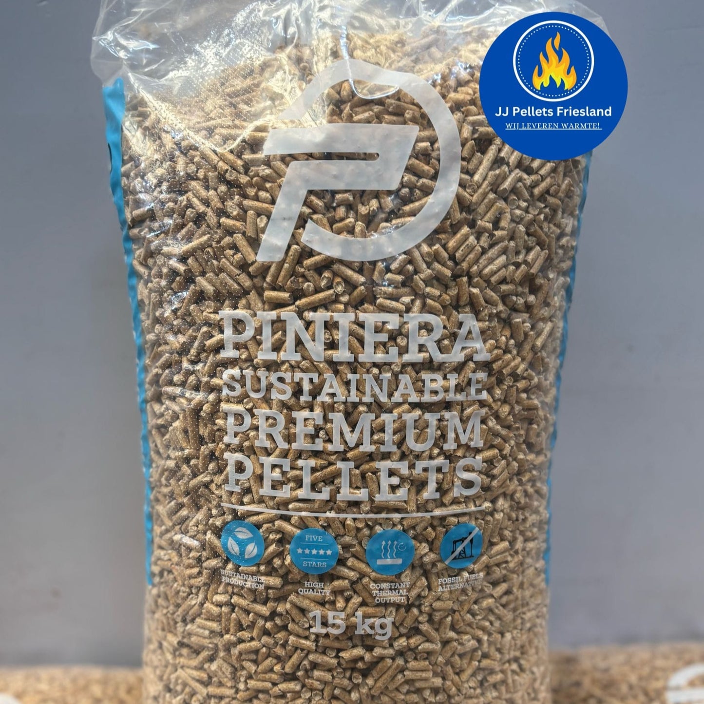Piniera premium pellets ENplusA1 100% naaldhout