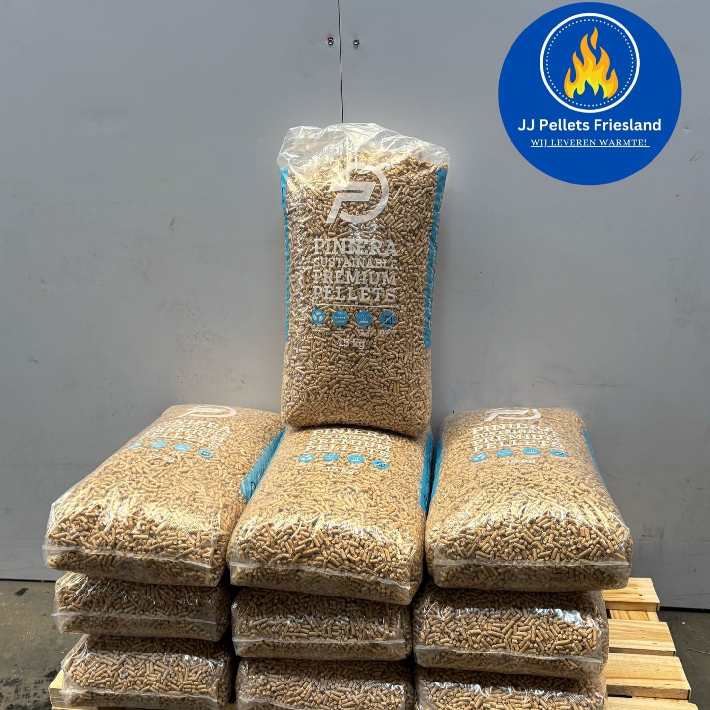 Piniera premium pellets ENplusA1 100% naaldhout
