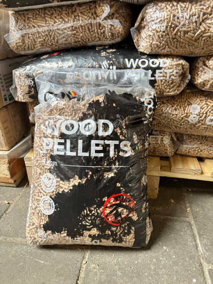 Anvil premium pellets ENplusA1 100% naaldhout.