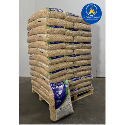 Biomasa Excellent pellets ENplusA1 100% naaldhout.         ‼️Tijdelijk niet leverbaar ‼️