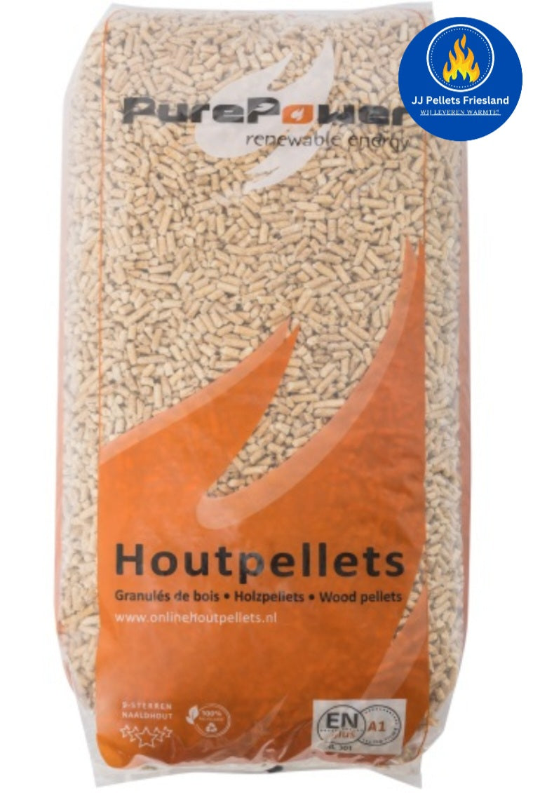 Pure Power ENPLUS A1  5 sterren naaldhout pellets